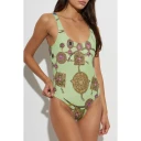 Versace Dame Svømmetøy Grønn XL,