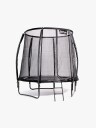 Pinepeak Lantern Trampoline Inkl. Sikkerhetsnett 244 cm, Svart