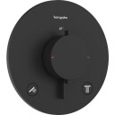 Hansgrohe Ecostat Comfort S dusjbatteri, sort