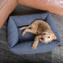 Fantail Snug Koksgrå Hundeseng - 100x80cm