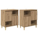  Skap 2 pcs Artisan Eik 60 x 35 x 70 cm Konstruert tre