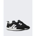 Lanvin Bumpr Running Sneakers Black/White