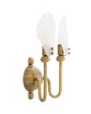 Isabelle vegglampe antikk messing