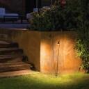 Brisa utendørs LED gulvlampe 3 lyskilder khaki – Vibia   Design   Plast