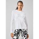 Casall Soft Texture Long Sleeve Dame White S