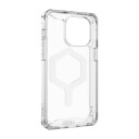UAG Plyo MagSafe iPhone 15 Pro Max deksel (klar/hvit)