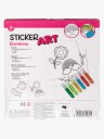Sticker Art Hobbysett Regnbue