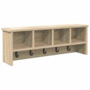  Vegghengt kleshenger Sonoma eik 75 x 16 x 26 cm Konstruert tre