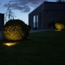 Light By Juhl betongfliser med Cosmos black spotlights 10x10x6 cm grå
