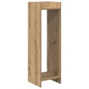 vidaXL Planteholder Artisan Eik 30 x 30 x 100 cm Konstruert tre