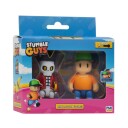 Stumble Guys Figursett 2-Pakning 7,5cm Mr. Stumble & Capt. Noheart