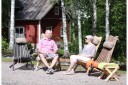 Hillerstorp Ecochair stol Brunoljet furu Brun