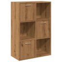 Bokhylle artisan eik 60,5x30x90 cm konstruert tre