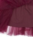 The New Tnpeaven Mesh Skirt   Burgundy   122/128