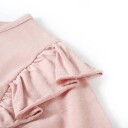  T-skjorte for barn med lange ermer rosa 128
