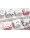 6 stk Gaveesker 3,5x6 cm Candyworld