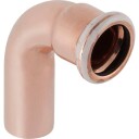 76,1 mm bøy CU 90° muffe/nippel Mapress