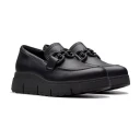 Clarks Dame Sko Svart 39 1/2 EU,