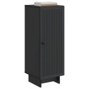  Serviesskap Svart 33 x 34,5 x 90 cm Konstruert tre