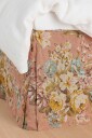 Ellos Home   Sengekappe Candice Rose i vasket lin 60 cm   Rosa