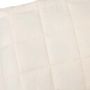 Vidaxl Vektdyne kremhvit 235x290 cm 11 kg stoff