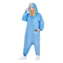 Widmann Kakemonster Blå Onesie Kostyme Large X-Large 45584