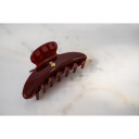 Ia Bon Large Hair Claw Burgundy
