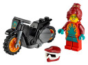 Motorsykkel og flammedrakt-figur LEGO