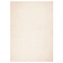 Teppe HUARTE kort luv mykt og vaskbart beige 240x340 cm
