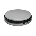 Europalms Rotary Plate 25cm Up To 25kg Silver