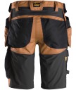 Snickers Workwear 6141 AllroundWork Arbeidsshorts brun/svart 60, Klær