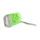 Hånddrevet LED-Lommelykt - Grønn