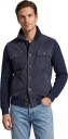 Gran Sasso Alcantara overshirt with pockets 50 blå herre