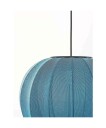 Made By Hand Knit-Wit Round Taklampe Blue Stone Ø45