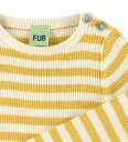 FUB Genser   Strikk   Rib   Ecru/Smør   FUB   1½ år 86   Genser   Gul