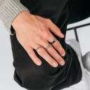 Tom Morris Ring Rustfritt Stål TM00048 Herre Stainless Steel