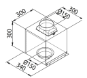 Eico AMT 10-2 Ekstern motor 330 W