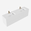 Pulcher Mood 180D Soho   Baderomsmøbel 180x46 cm Mathvid m/ SolidTec® vask