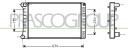 PRASCO FT133R003 Radiator motorkjøling