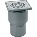 EG150H/75 TL BOLIGPLANGNING stainless steel 150x150 mm