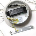 Lucande LED-pendellampe Lyani i krom, dimbar, 50 cm
