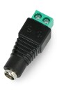 Kontakt DC 5,5 x 2,5 mm med terminaltilkobling   5 stk.