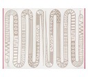Babyteppe  140 cm  x 190 cm. Snake