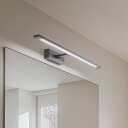 TK Lighting Gallery LED-vegglampe svart metall bredde 62 cm IP44