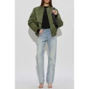 Off White Dame Jakker Grønn XS,
