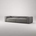 Decotique Grand 4 Seter Sofa Marble Grey