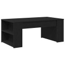  Kaffebord Svart Eik 102x55x42 cm Konstruert Tre