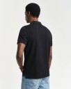 Klassisk piquéskjorte i regular fit BLACK 5XL
