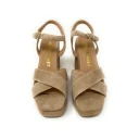 Janet & Janet Dame Sko Beige 40 EU,