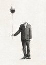 Surreal Absence headless man with balloon head Plakat Plakat / 100x150cm